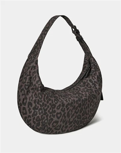Lala Berlin - Big Shoulderbag Gili - Chocolate Brown Leo 